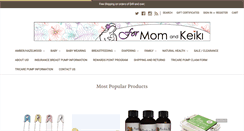 Desktop Screenshot of formomandkeiki.com