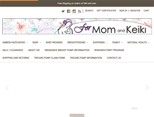 Tablet Screenshot of formomandkeiki.com